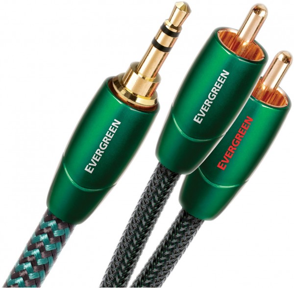 Evergreen 3,5mm>RCA (8m) Kabel