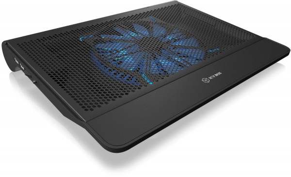 IB-CP101BL Kühlerpad für Laptops bis 17" schwarz