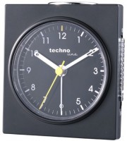 Geneva Q Quarzwecker schwarz