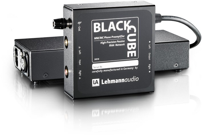 Black Cube SE Phono-Vorverstärker schwarz