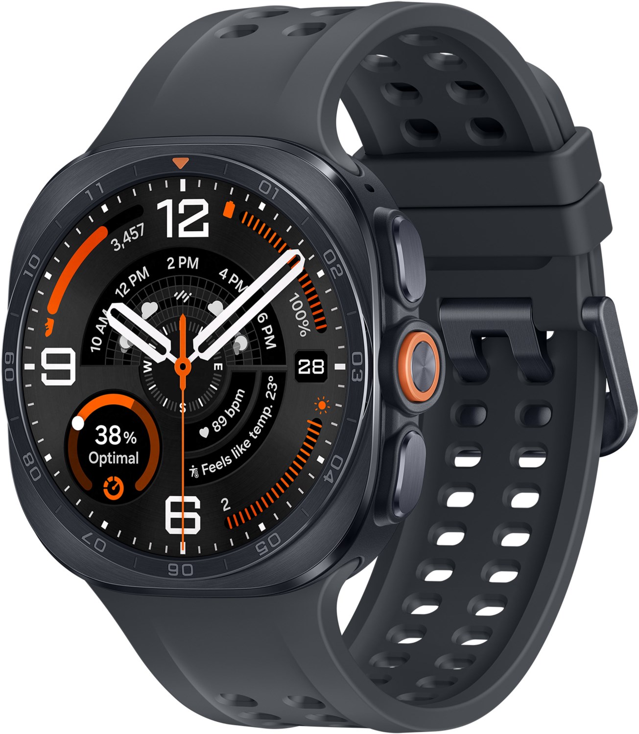 Samsung Galaxy Watch Ultra2 5G Titanschwarz 47 mm