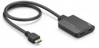 4K HDMI-Splitter schwarz