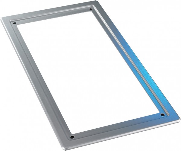 UP-Abdeckrahmen für Premium TFE silber