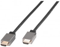47/10 10P HDMI-Kabel (1m) mit Ethernet grau