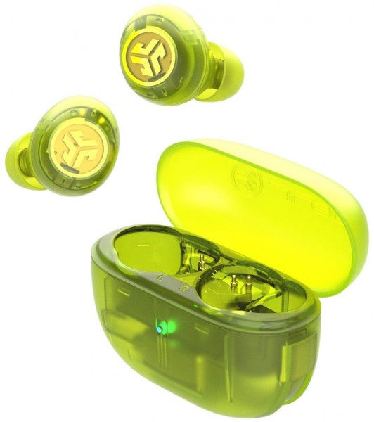 Go Pop ANC True Wireless Kopfhörer transparent/grün