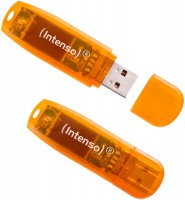 Rainbow Line 2er Pack (64GB) Speicherstick USB 2.0 orange