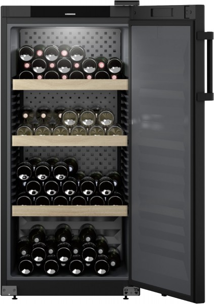 WSbl 4201-20 Weinklimaschrank schwarz