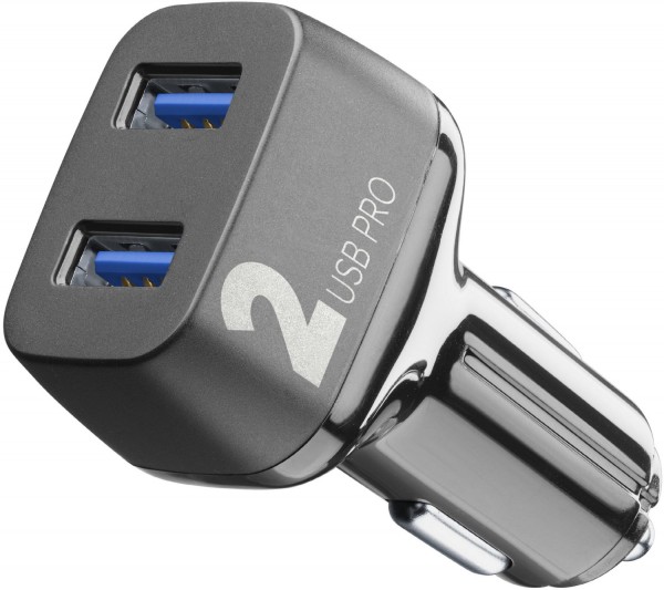 Dual USB Ladegerät (36W) KFZ-Handy-Zubehör schwarz