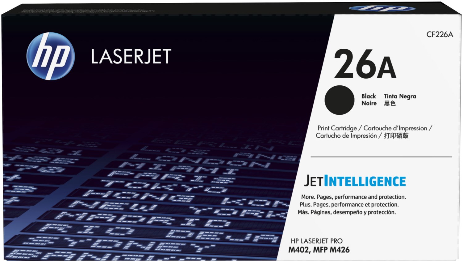 HP-Toner 26A Schwarz