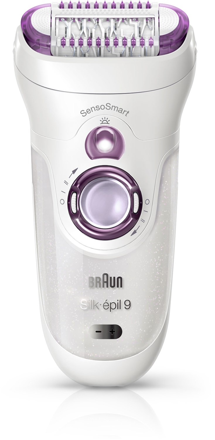 Braun 9 700 Silk epil SensoSmart Epilierer weiß lila  - Onlineshop EURONICS
