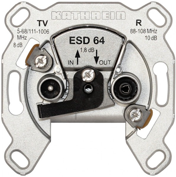 ESD 64 Durchgangsdose