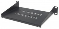 10" Fachboden 1HE (150mm) schwarz