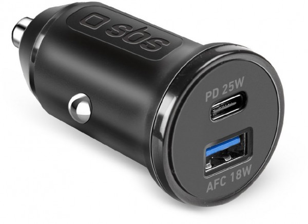 USB/USB Type-C Ladegerät (25W) schwarz