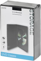 DVD Case 5 B DVD-Hülle schwarz