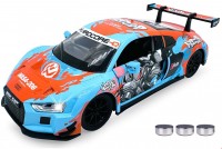 Audi R8 LMS Diecast 1:24 Modellauto inkl. Knopfzellen blau