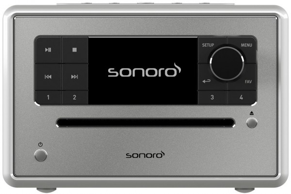 Elite CD/Radio-System hochglanz silber/silber
