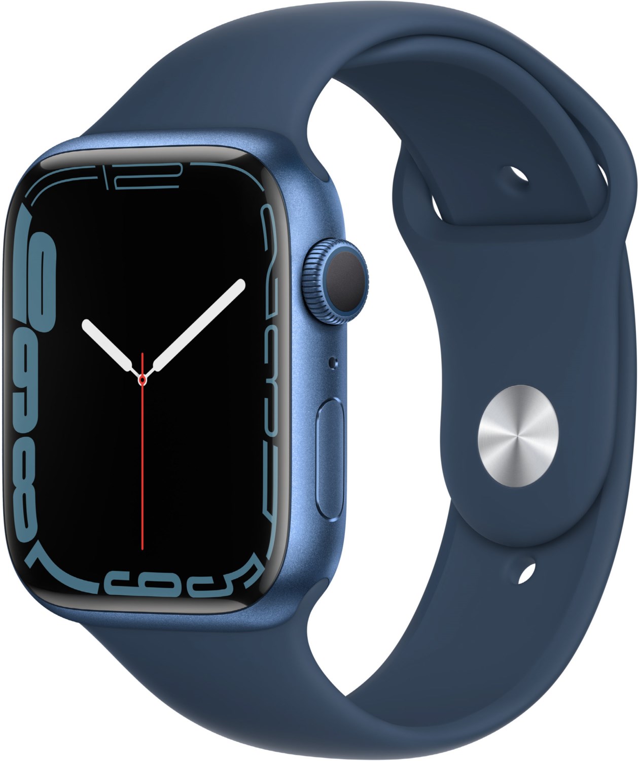 Watch Series 7 (45mm) GPS Alu mit Sportarmband blau/abyss blau