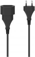 Euro-Verlängerungskabel (3m) schwarz