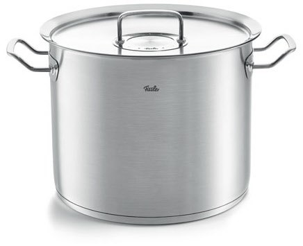 Hoher Kochtopf mit Metalld. (28cm)