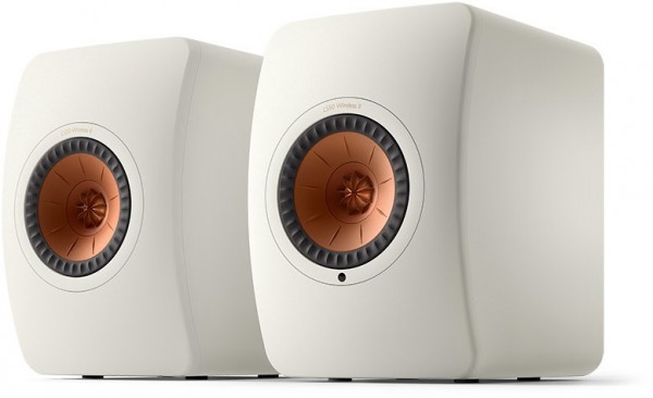 LS50 Wireless II /Paar Regallautsprecher mineral white