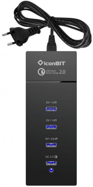 FTB4U6QC USB 4-port Ladegerät