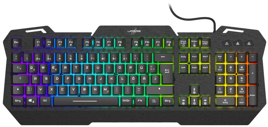 Exodus 450 Gaming Tastatur schwarz