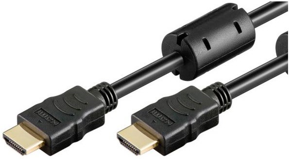 HDMI-Kabel Typ A m. Ferritkern 10m