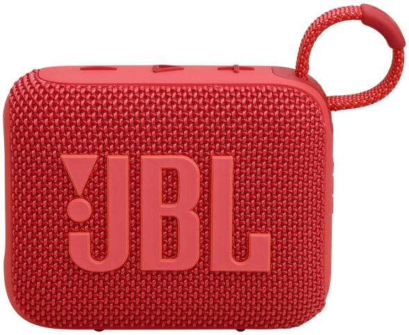 JBL Go 4 - Kompakter Bluetooth-Lautsprecher - Rot