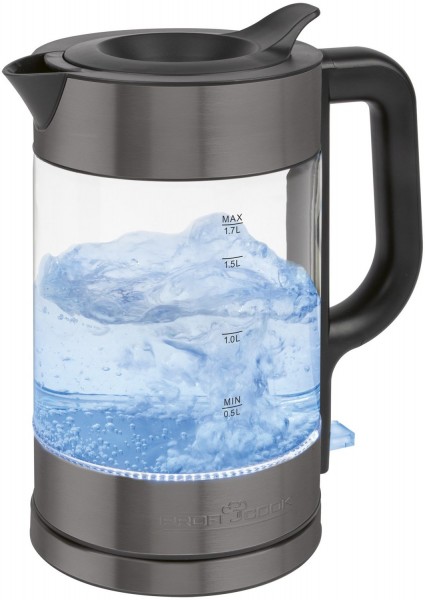 PC-WKS 1322 G Wasserkocher dark inox