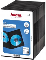 DVD Slim Doppel-Leerhülle 25er