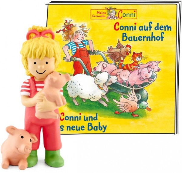 Tonies Hörfigur - Conni (Redesign): Conni auf dem Bauernhof / Conni und das neue Baby