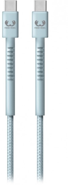 Fabriq USB-C > USB-C Kabel (2m) Dusky Blue