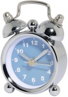 Nostalgie Wecker blau, silber