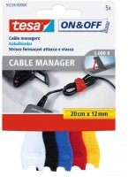 ON&OFF Cable Manager 5 St. Klett Kabelbinder bunt