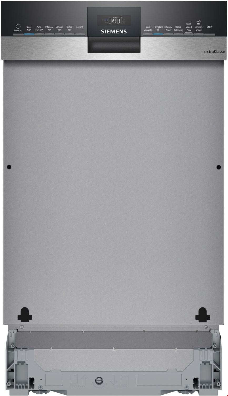 SR53ES02LD Einbau-Geschirrspüler teilintegriert 45 cm edelstahl