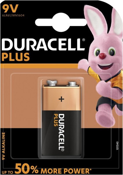 Plus Power 9V (MN1604/6LF22) Batterie