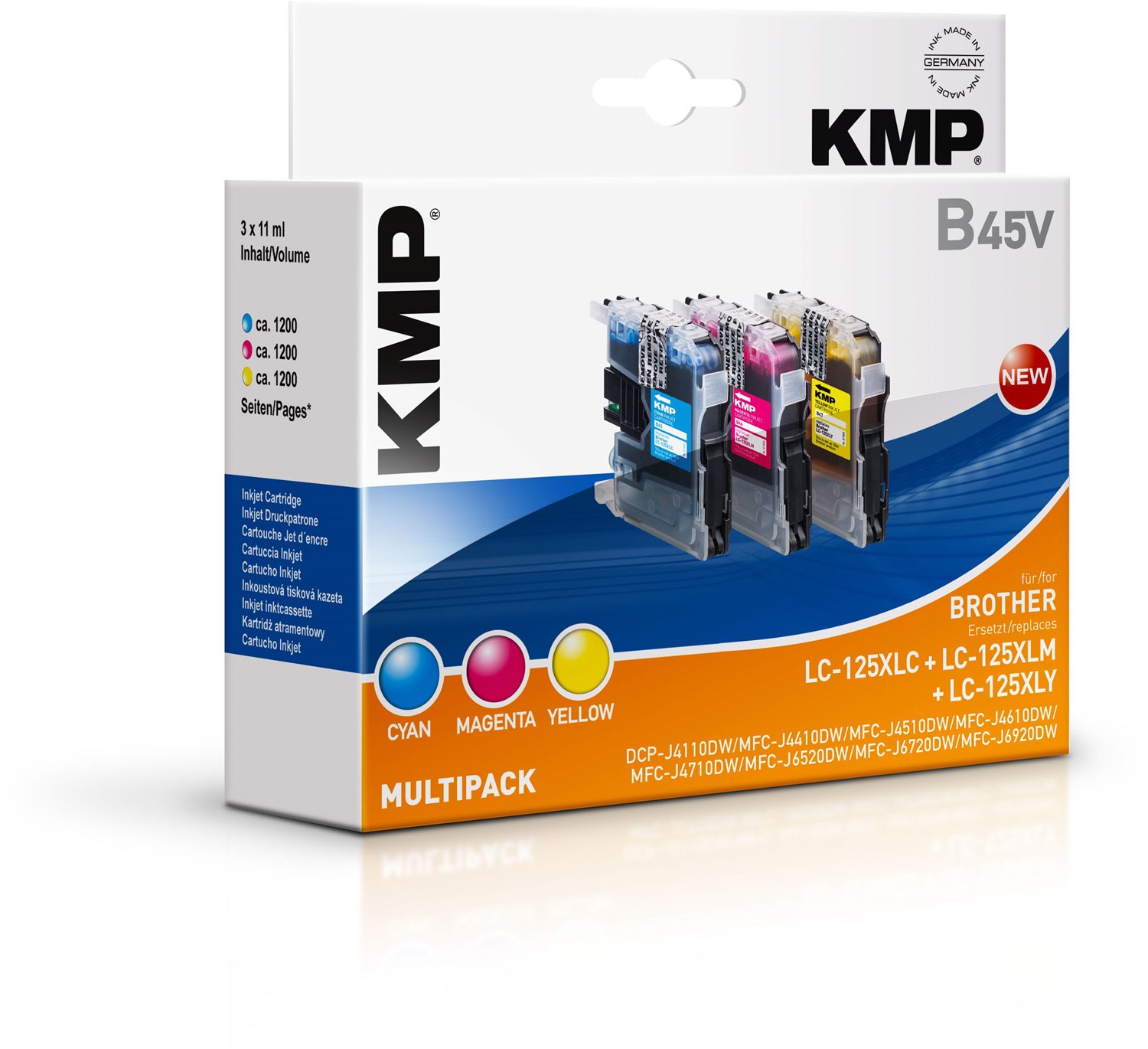 B45V Multipack Tinten-Multipack 3-farbig