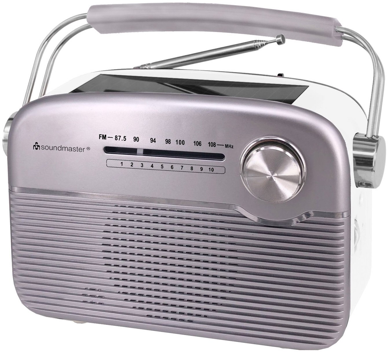 TR480SI Kofferradio silber