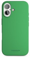 Soft Silicone Case für iPhone 16 green haven
