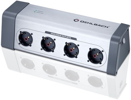 XXL Powersocket 908 Steckdosenleiste silber