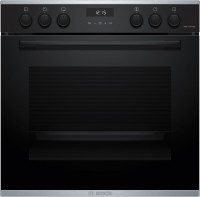 HEG217AB6 Einbaubackofen schwarz, 71 l, Pizza-Stufe, schnelles Vorheizen, 59,4 cm breit, A+