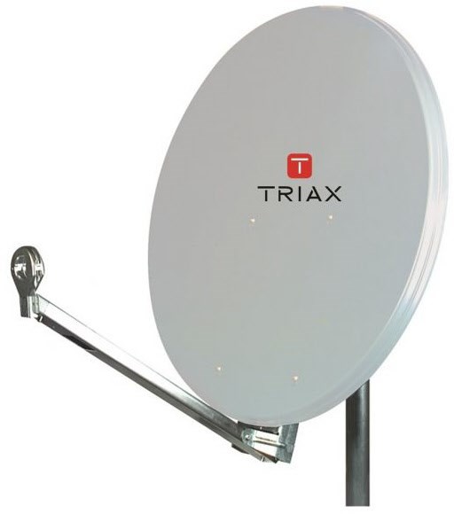 HIT FESAT 65 Satelliten-Reflektor lichtgrau
