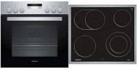 CX37EK01T Herdset bestehend aus CH6M77050 + CM623052 edelstahl + edelstahl