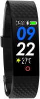 SW 320 HR Smartband schwarz, Schlafüberwachung, 14 Tage Akkulaufzeit, wasserdicht, Schrittzähler