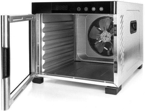 Essiccatore Rommelsbacher DA 900 - Disidratatore Alimentare Con 6 Vassoi Acciaio - Temperatura Regolabile 35-75°C - Foto 9