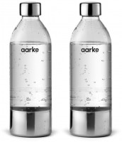 PET Wasserflasche 2er Pack (0,8l) Wasser Zu-/Aufbereiter-Zubehör transparent