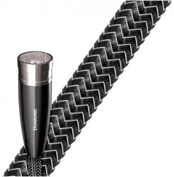 Diamond AES/EBU (3m) Audiokabel schwarz/silber