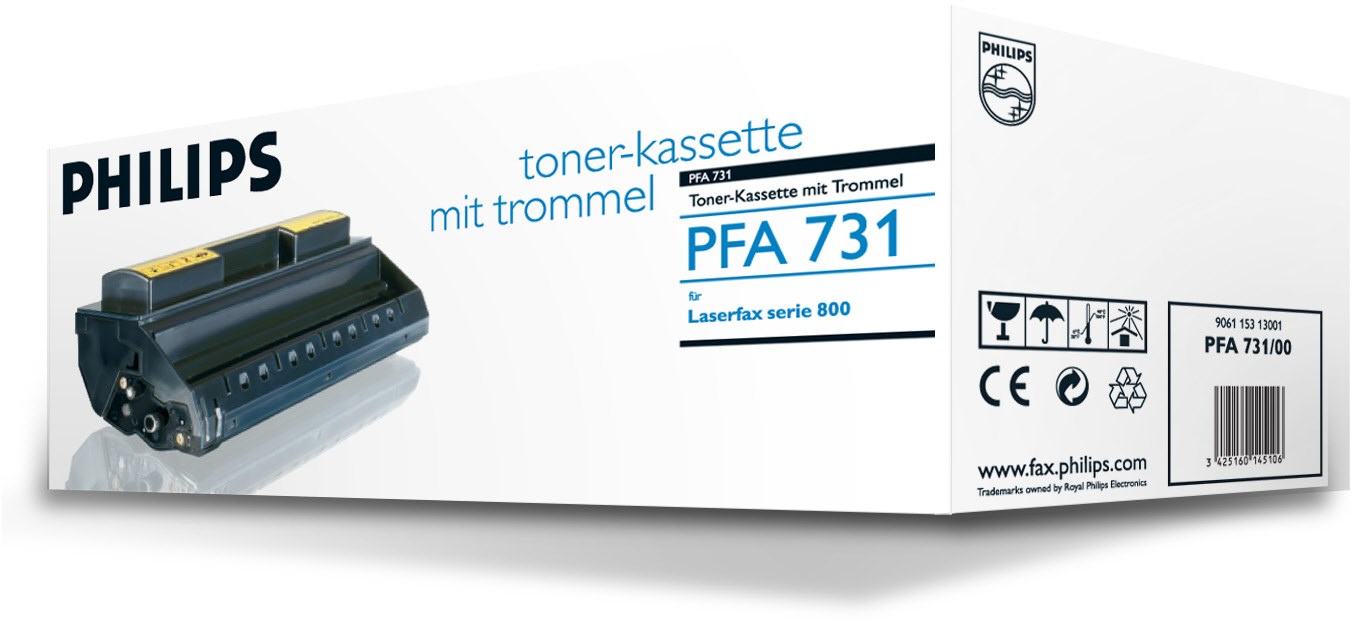 PFA 731 Toner (incl.Trommel) Tonerkassette