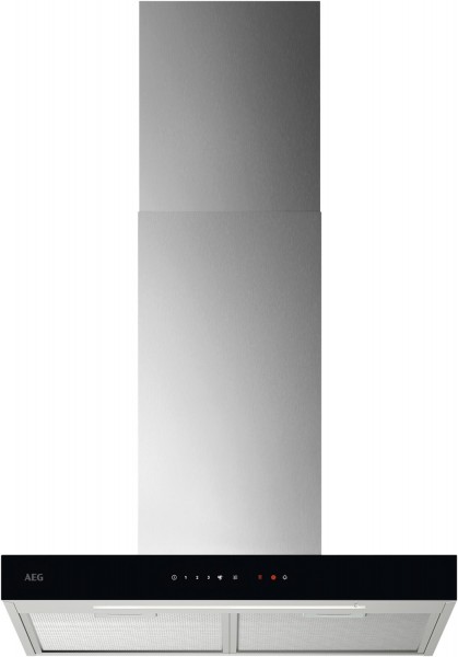 GB67D61HL Kamin-Dunstabzugshaube schwarz/edelstahl