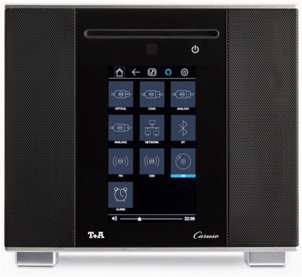 Caruso (V1.0) A/V-System schwarz/silber